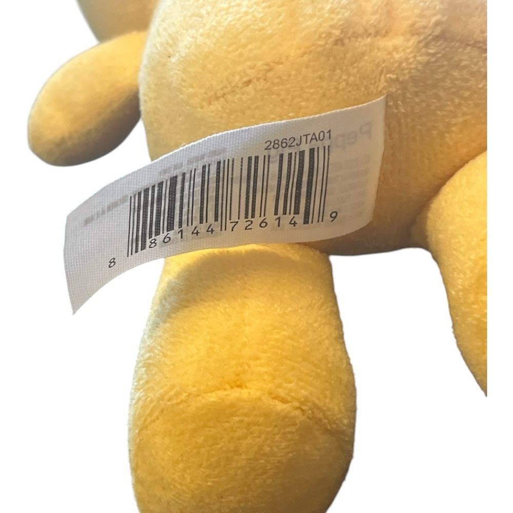 PEPPA PIG Teddy Plush Yellow Bear Stuffed Animal Toy 8" - Picture 5 of 6